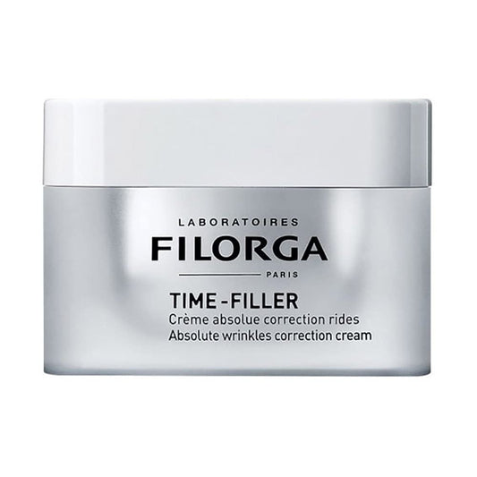 Filorga Time-Filler Absolute Wrinkles Correction Cream - For Contraction, Deep-set, Surface, and Dryness Wrinkles - Anti-Aging Day and Night Cream for Hydration, Nutrition, Imperfections - 1 Fl Oz