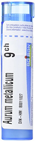 Aurum metallicum 9ch, Boiron homeopathic medicine, 4g