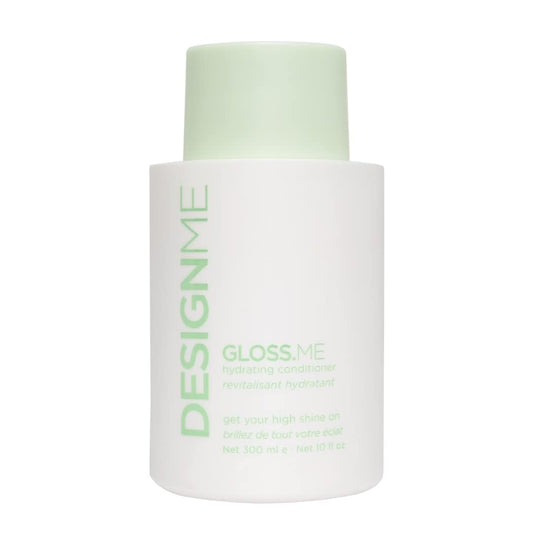 Design.Me GLOSS.ME Hydrating Conditioner | Moisturizing with Hemp & Argan Oil for Dry, Damaged Hair | Adds Softness, Shine & Smooths Frizz | Conditioner for All Hair Types, Color Safe