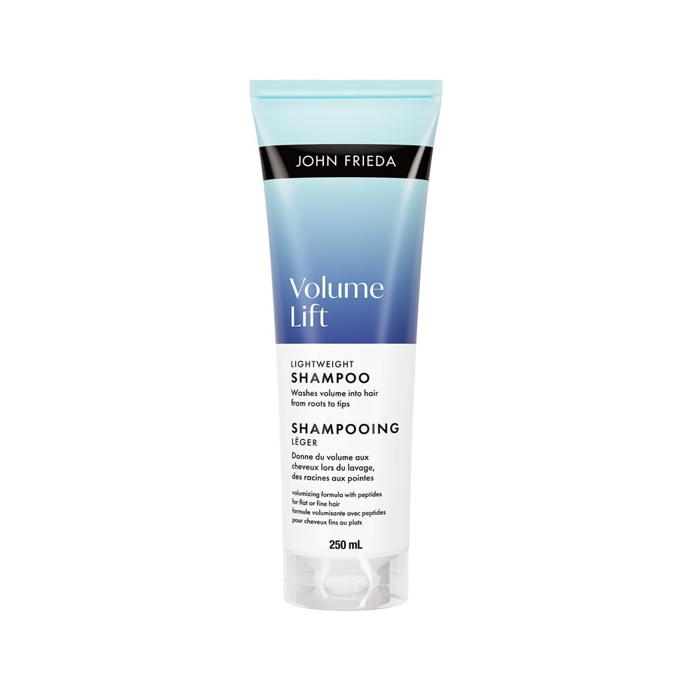 John Frieda Volume Lift Lightweight Shampoo for Fuller Cleansed Hair (250 mL) Packaging May Vary