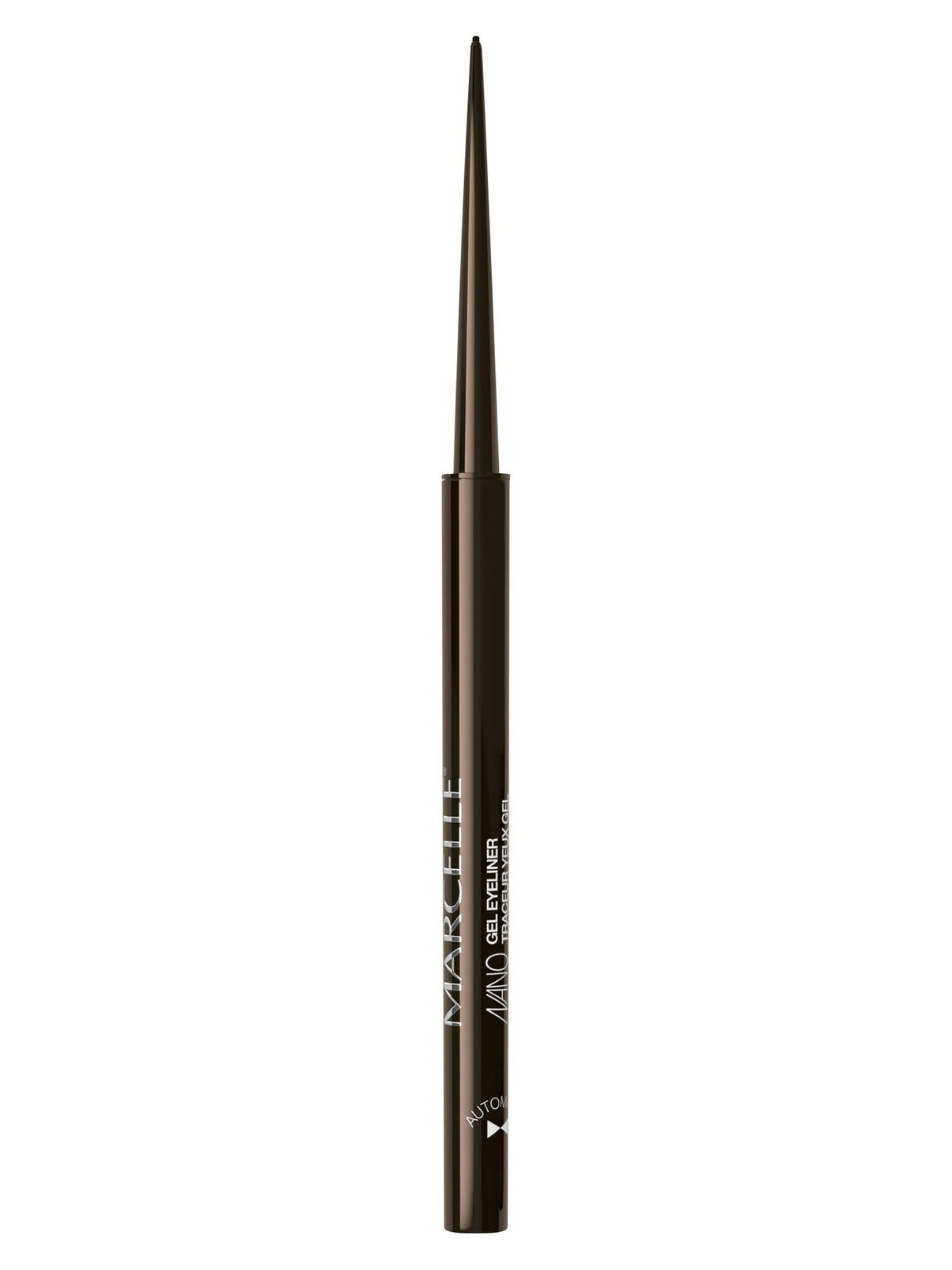 Marcelle Nano Gel Eyeliner, Luxurious Brown, Retractable Eye Pencil, Extra-Precise Application, Micro Tip, Smudge-Proof, Hypoallergenic, Fragrance-Free, Cruelty-Free, 0.05 g