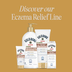 Gold Bond Medicated Intensive Eczema Relief 1% Hydrocortisone Cream, 56g Tube, Medicated Eczema Treatment With 5 Moisturizers to Relieve Itch, Rashes, Redness, Roughness, Irritation and Inflammation