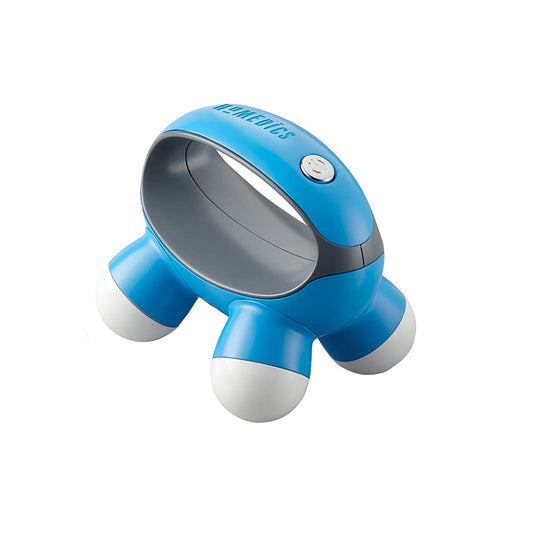 HoMedics Quatro Mini Hand-Held Massager with Hand Grip, Battery Operated (Color May Vary)
