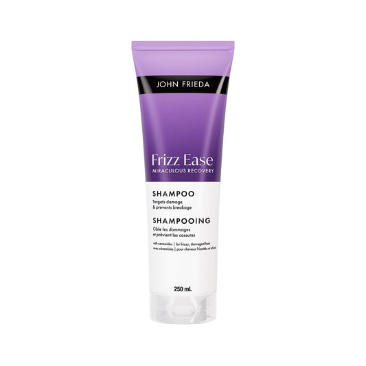 John Frieda Frizz Ease Miraculous Recovery Repairing Shampoo for Damaged Dry Hair, 250 ml (Pack of 1) Packaging May Vary