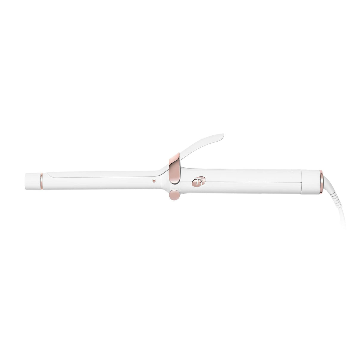 T3 SinglePass Curl Professional Curling Iron Custom Blend Ceramic Curling and Wave Iron with Adjustable Heat Settings for Shiny Smooth Curls and Waves