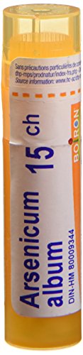 Arsenicum album 15ch, Boiron homeopathic medicine, 4g
