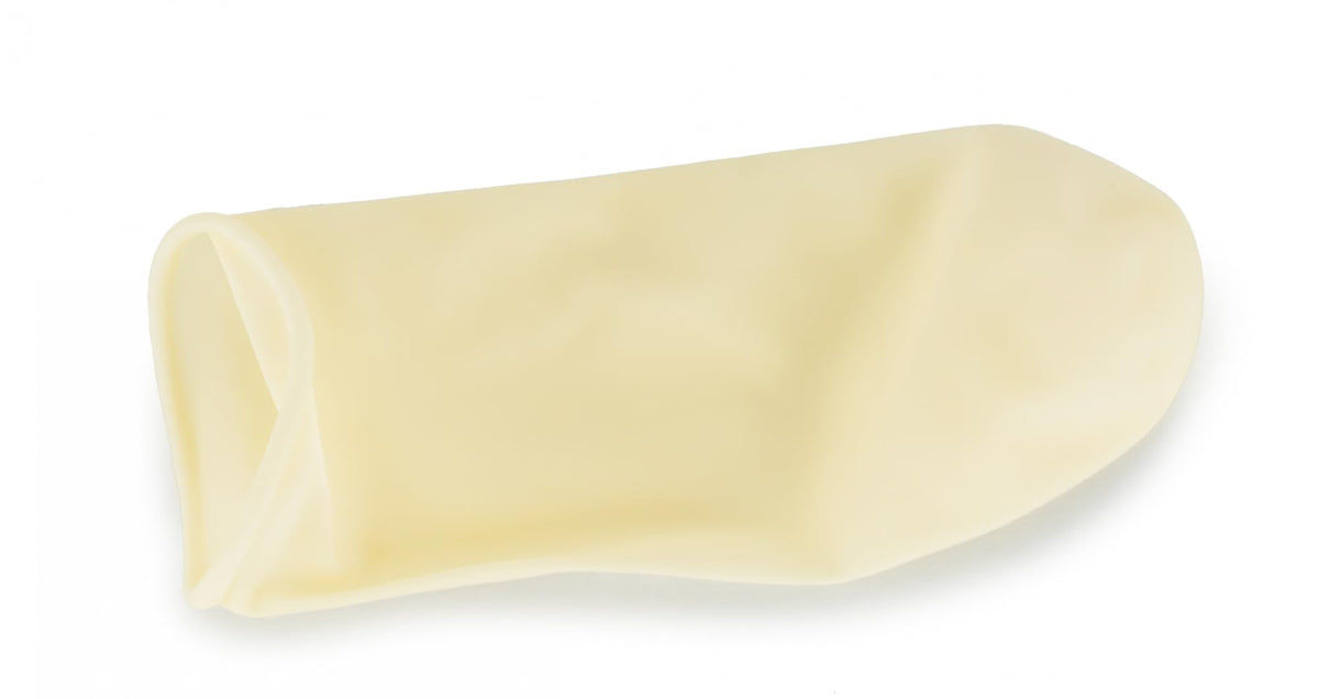 GF Health 3908 S Latex Finger Cots, Non-Medical, Small (Pack of 144)