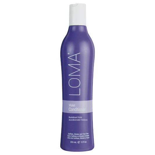 Loma Hair Care Violet Conditioner, Lemon/Eucalyptus, 12 Fl Oz