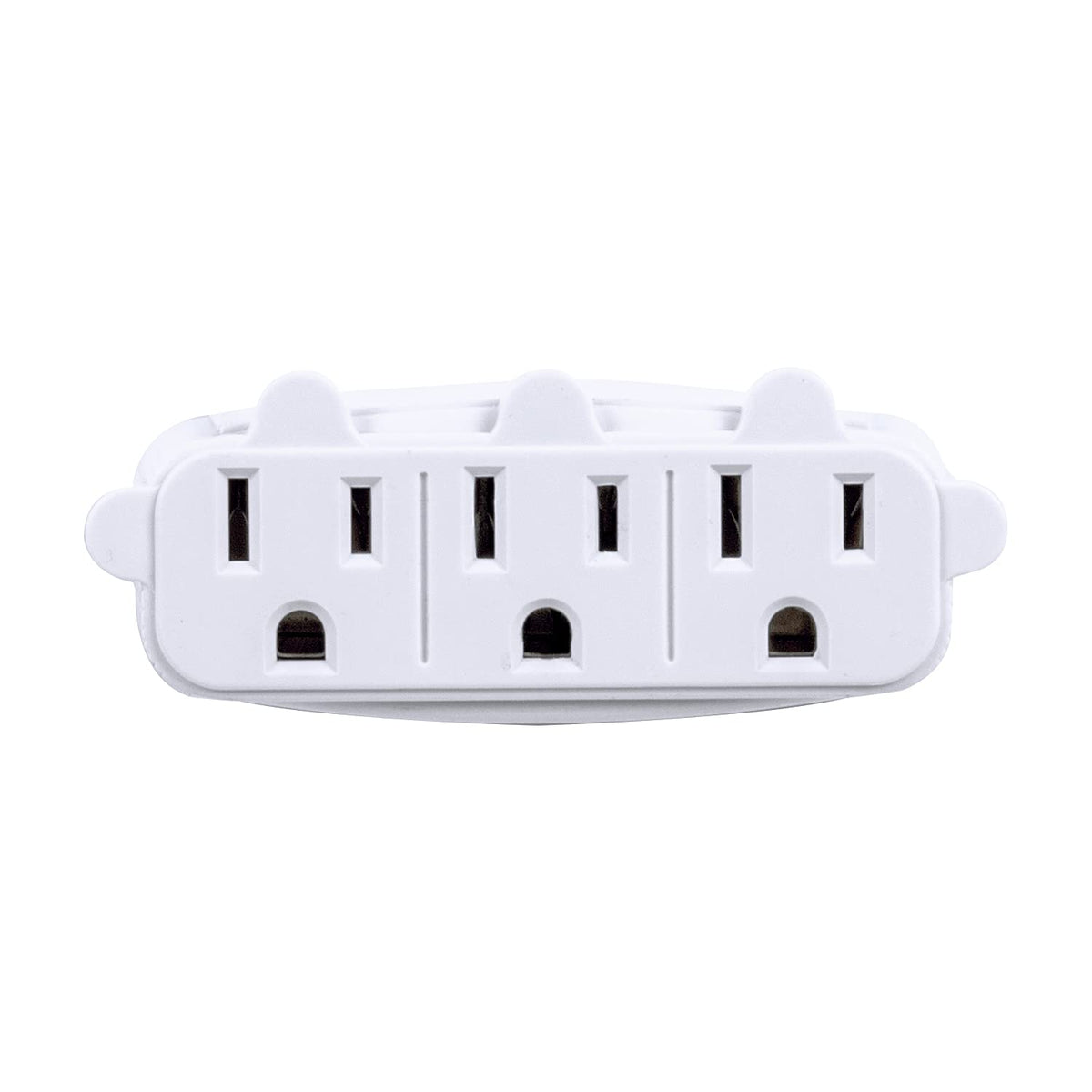 Globe Electric 69702 3-Outlet Multi-Tap Wall Tap, White Finish