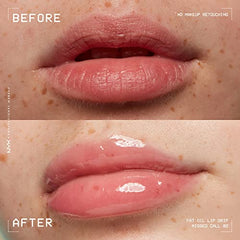 NYX Professional Makeup Lip Gloss, High Shine, Non-Sticky FInish, 12 Hours Hydrating, Fat Applicator, With Squalane, Raspberry and Cloudberry Oils, Fat Oil Lip Drip, Shade: MISSED CALL (Pink)