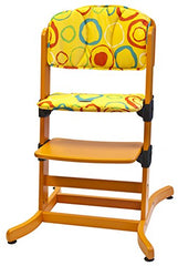 guzzie+Guss 212 Banquet Highchair Pad, Lemon Circles
