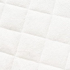 Quilted and Fitted Bamboo Crib Mattress Protector | Crib Size – 52 inches by 28 inches | 9 Inch Extra Long Bed Skirt with Elastic Bottom | Super Soft and Ultra Absorbent | Prevents Stains | Washable and Dryer Safe