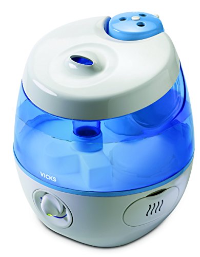 Vicks SweetDreams VUL575C Cool Mist Humidifier for Enchanting and Soothing Bedtime Environment, Blue 3.8 Litre