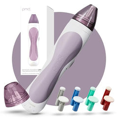 PMD Personal Microderm Pro - At-Home Microdermabrasion Machine with Kit for Face & Body - Exfoliating Crystals and Vacuum Suction for Fresh and Radiant Skin - High & Low Speed Options