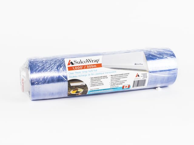SulcoWrap - Premium Plastic Wrap Refill, 1000ft