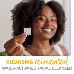Olay Cleansing Melts + Vitamin C Face Cleanser, Water-Activated Face Wash, 12 Count