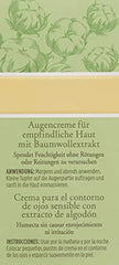 Burt's Bees Eye Cream for Sensitive Skin with Cotton Extract 98.9% Natural Origin, Developed with Dermatologists, 14.1g