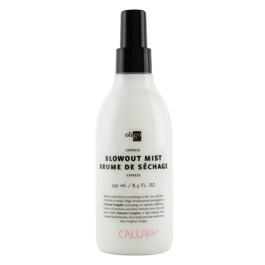 Oligo Professionnel Calura Express Blowout Mist | Heat Protectant for Hair with Osmosis Complex Technology | Mineral Infused Heat Protectant Spray | Sulfate Free Blow Dry Protectant, 250mL