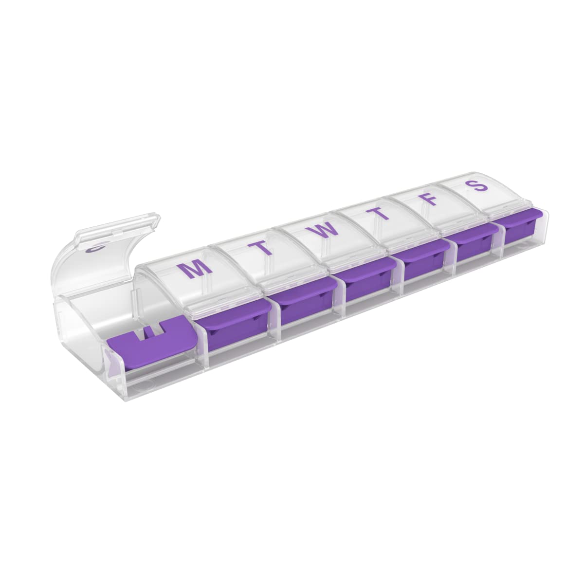 Ezy Dose Weekly (7-day) Push Button Pill Reminder (2XL)