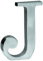 KINDWER Aluminum Letter, 6-Inch, Monogrammed Letter J
