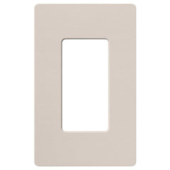 Lutron Claro 1 Gang Decorator/Rocker Wallplate, Matte | SC-1-TP | Taupe
