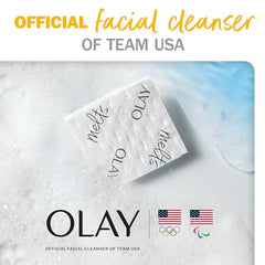Olay Cleansing Melts + Vitamin C Face Cleanser, Water-Activated Face Wash, 12 Count