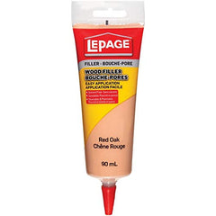 LePage Wood Filler - Tinted Wood Putty for Repairs, Holes, & Cracks, Paintable & Stainable - Red Oak Color, 90 mL, 1 Pack