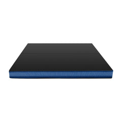 4ft x 4ft x 4in Bi-Folding Gymnastic Tumbling Mat with Handles and Cover-Black