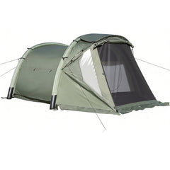 5-7 Person Inflatable Camping Tent with Screened Porch-Green