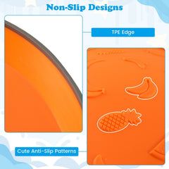 5 Pieces Kids Stepping Stones Stackable Round Indoor Outdoor-Multicolor