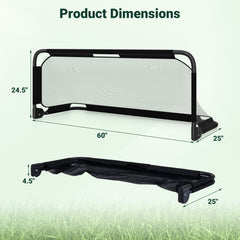 5 x 3 FT Portable Pop-up Football Training Equipment with Net