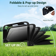 5 x 3 FT Portable Pop-up Football Training Equipment with Net