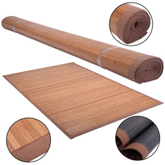 5 ft x 8 ft Bamboo Area Rug Floor Carpet