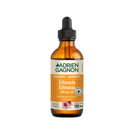 Adrien Gagnon - Echinacea Extra Strength - Relieves Cold Symptoms and Sore Throats - (110 ml)
