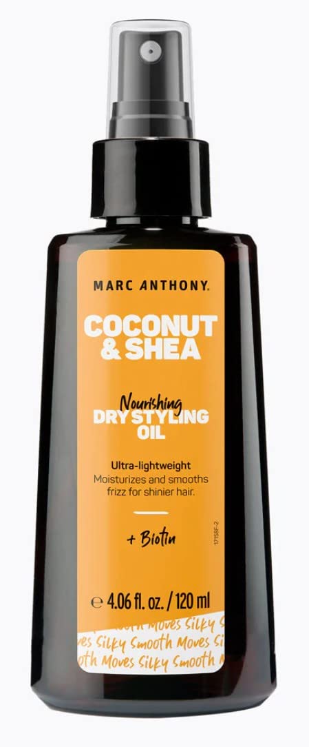 Marc Anthony Coconut Oil Dry Styling Oil 4.05oz Pump (3 Pack)