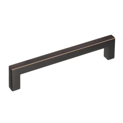 Amerock | Cabinet Pull | Oil Rubbed Bronze | 5-1/16 inch (128 mm) Center to Center | Monument | 1 Pack | Drawer Pull | Drawer Handle | Cabinet Hardware