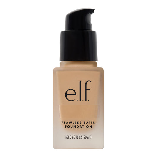 e.l.f. Flawless Finish Foundation, Lightweight, Medium Coverage & Semi-Matte, Vanilla, 0.68 Fl Oz (20mL)