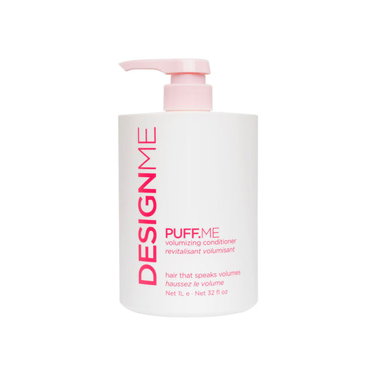 PUFF.ME Volumizing Conditioner by DESIGNME | Hydrating with Sunflower Seed Oil for Hair Volume | Detangling Conditioner for Straight & Wavy Hair | Sulfate Free