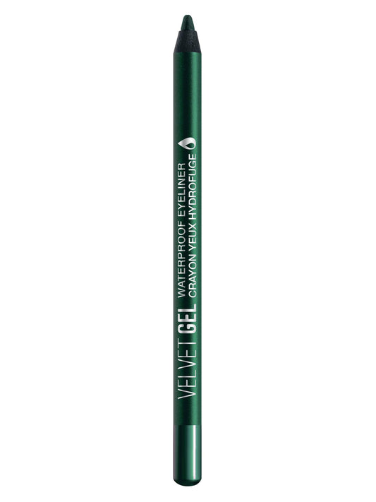 Marcelle Velvet Gel Waterproof Eyeliner, Prismatic Green, Smooth Texture, 24H Long-Lasting, Smudge-Proof, Transfer-Proof, Hypoallergenic, Fragrance-Free, Cruelty-Free, 1.3 g