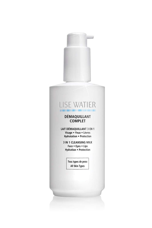 Lise Watier Démaquillant Complet, 3 in 1 Cleansing Milk, 235 ml