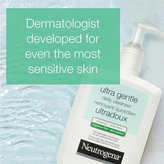 Neutrogena Ultra Gentle Daily Cleanser, Fragrance-Free- clear, 354 ml (Pack of 1)