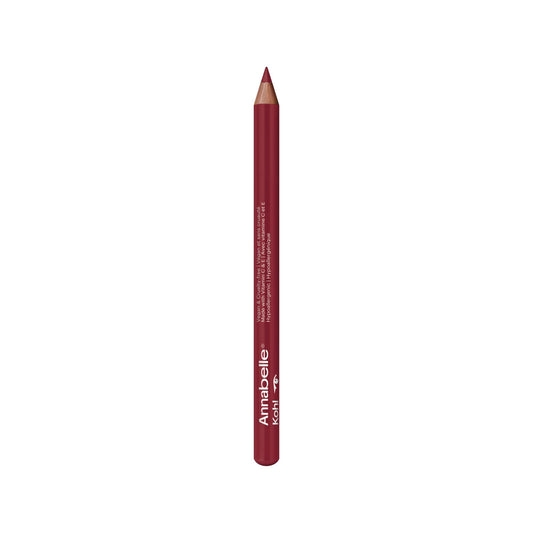 Annabelle Vegan Kohl Eyeliner, Matte Finish, 69 Ruby Red, Intense Colour Payoff, Long-Lasting, Cruelty-Free, Paraben-Free, Silicone-Free, Fragrance-Free, Hypoallergenic, 1.14 g