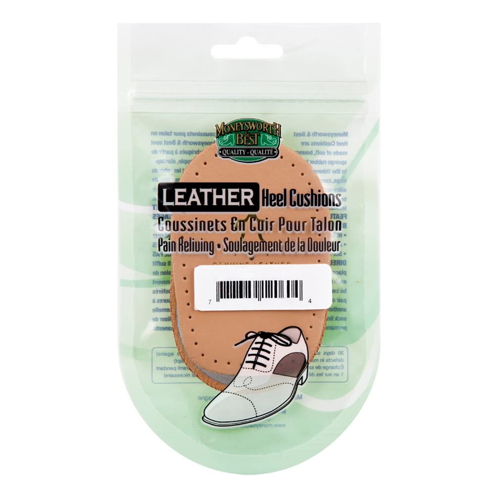 MONEYSWORTH & BEST | LEATHER HEEL CUSHION | TAN | X LARGE