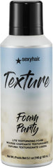 SexyHair Texture Foam Party Lite Texturizing Foam, 5.1 Oz | Buildable Hold | Adds Shine | All Hair Types