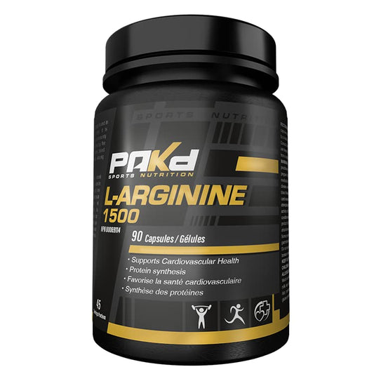 Pakd Nutrition L-Arginine 1500mg 90 caps