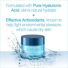 Neutrogena Moisturizer Neutrogena Hydro Boost Night Pressed Face Serum With Purified Hyaluronic Acid and Antioxidants for moisturized Skin, 48g, 48 Milliliters