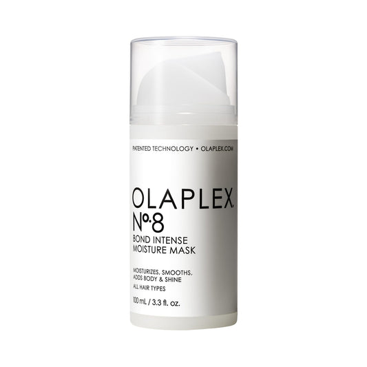 Olaplex No. 8 Bond Intense Moisture Hair Mask, Adds Smoothness & Nourishes for Visibily Healthy Hair, For All Hair Types & Treats Damaged Hair, 100ml