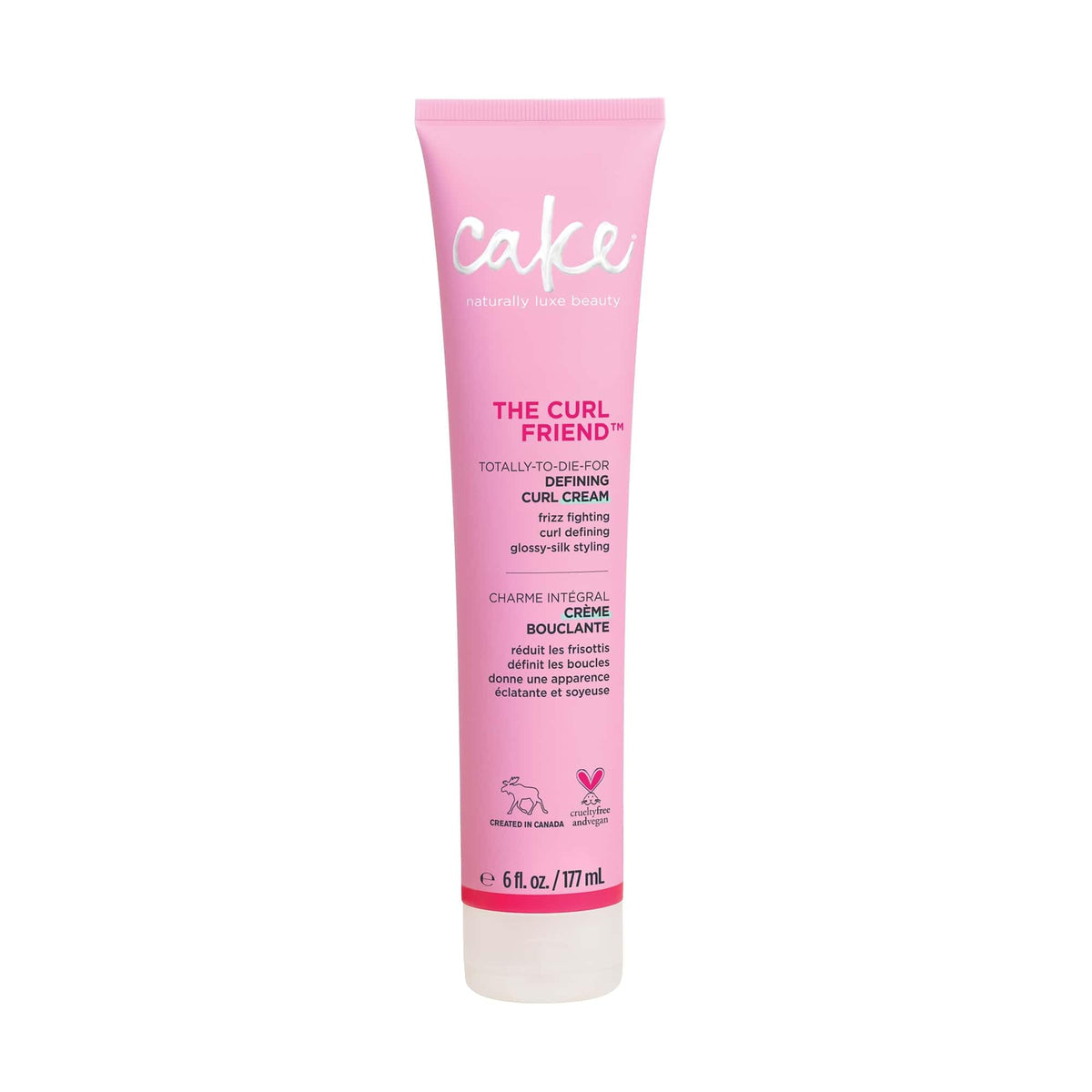 Cake Beauty The Curl Friend Defining Curl Cream, 6 Ounce