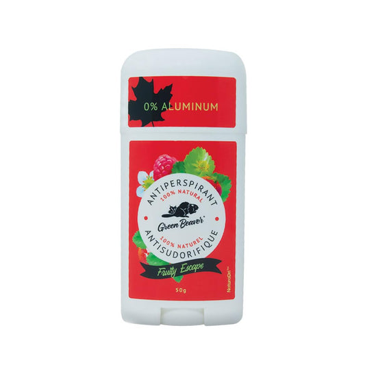 Green Beaver All Natural Body Deodorant, Paraben & Aluminum-Free For Normal & Sensitive Skin, Escape, 1-pack