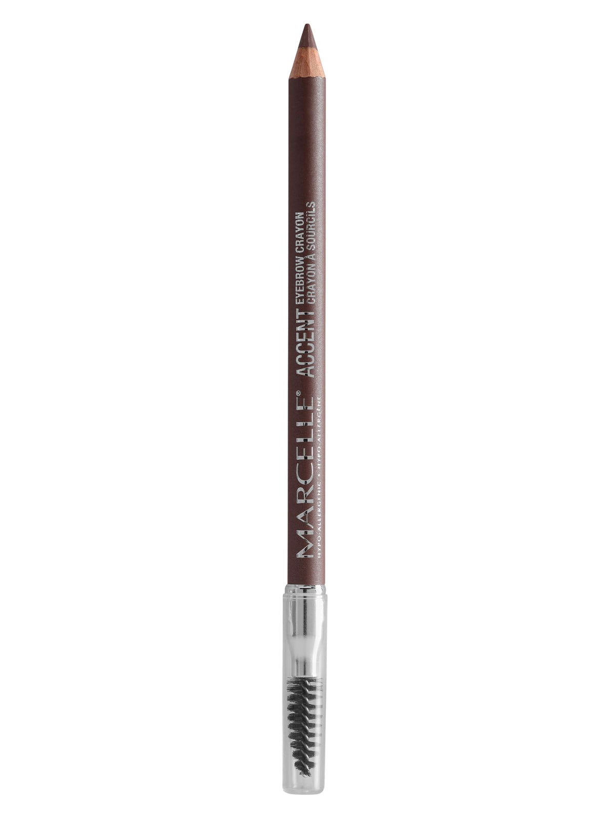 Marcelle Accent Eyebrow Crayon, Brun Tendre, 2-in-1 Eyebrow Pencil, Rich Matte Colour, Smooth & Easy Application, Hypoallergenic, Fragrance-Free, Cruelty-Free, 1.05 g